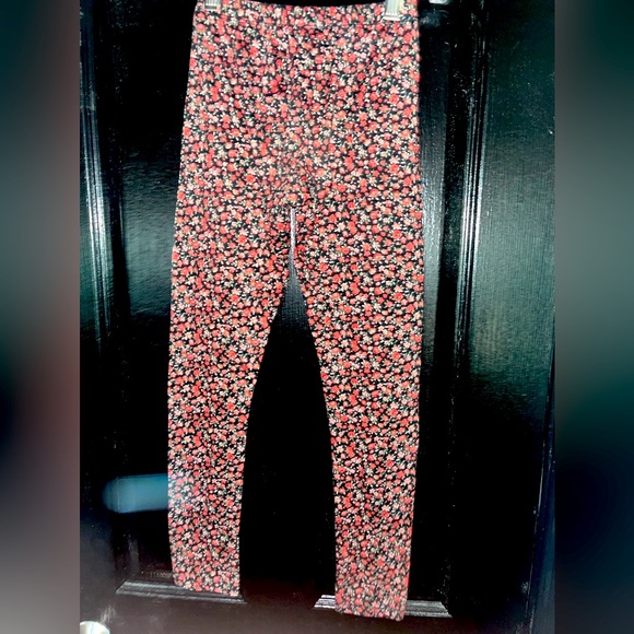 Girls 2 Hip Floral Leggings 🌵8 - Picture 1 of 5